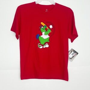 Philly Phanatic MLB Youth Short Sleeve T Shirt Size Large